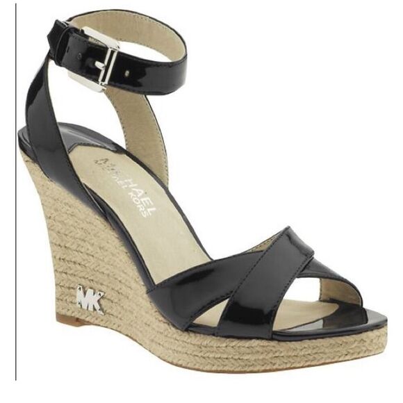 Michael KORS Espadrille Wedge Sandals - Picture 1 of 11
